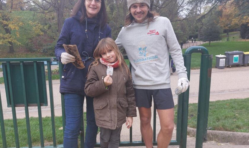 Courir tout en ramassant des déchets : Clément, Mathilde et Hugo, les fous du plogging