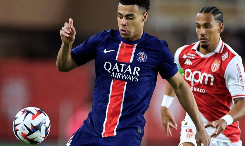 DIRECT. Monaco-PSG : dominateur, Paris récompensé par l'ouverture du score de Désiré Doué