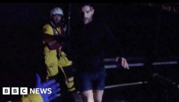 DJ Jordan North rescued from Thames after saving dog