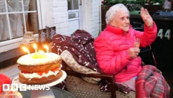 Dancing Queen Gladys turns 108 on Christmas Day