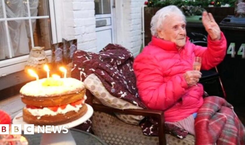 Dancing Queen Gladys turns 108 on Christmas Day