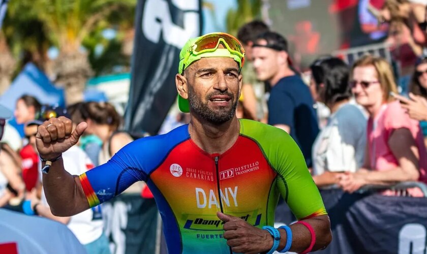 Daniel del Toro, triatleta majorero: "En un maratón pasas muchas horas en soledad, te enseña a crecer como persona y te ayuda a tomar mejores decisiones"