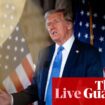 Donald Trump says if US government shutdown happens, ‘let it begin now’ – US politics live