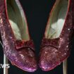 Dorothy's ruby slippers sell for $28m at auction