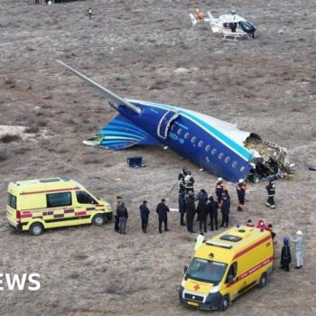 Dozens killed as passenger plane crashes in Kazakhstan