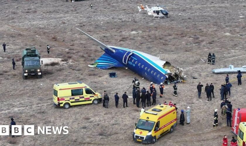 Dozens killed as passenger plane crashes in Kazakhstan