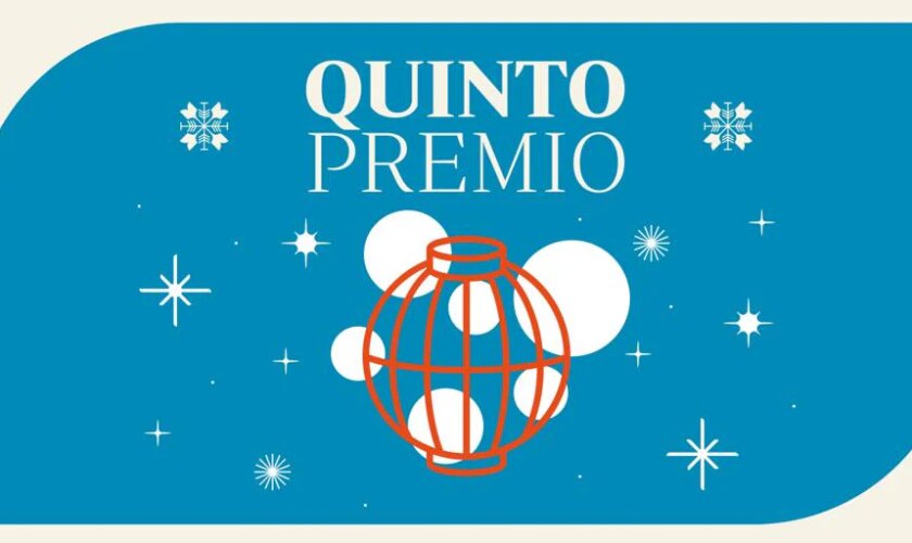 El 45225, quinto quinto premio de la Lotería de Navidad 2024