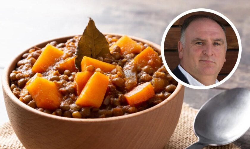 El chef José Andres explica cómo cocinar las lentejas para que te salgan más ricas: usa estos trucos que aprendió de su madre