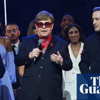 Elton John reveals he is unable to watch his own musical after losing eyesight