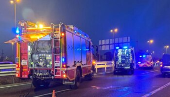 En estado grave un hombre tras ser atropellado cuando salía de su coche después de sufrir un accidente en la M-50