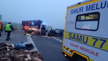 Encore un accident sur les routes de Seine-et-Marne avec un automobiliste tué sur le coup