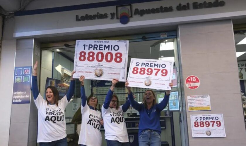 Estas han sido las terminaciones del premio Gordo de la Lotería de Navidad en los últimos 10 años