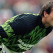 West Ham goalkeeper Ludek Miklosko in 1992