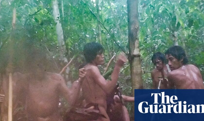 Exclusive: photographs reveal first glimpse of uncontacted Amazon community