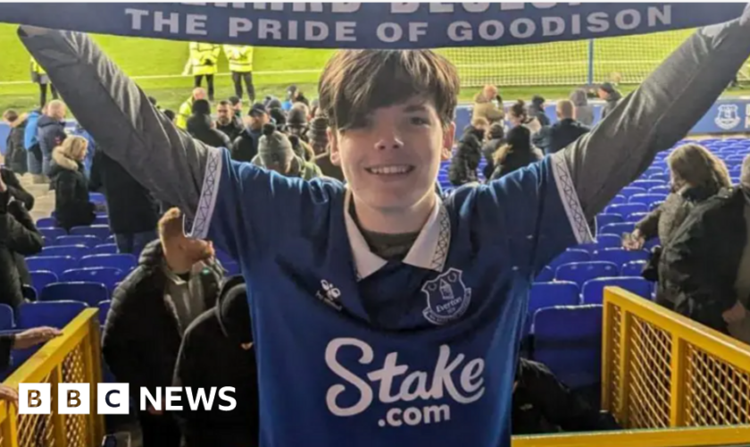 Fan travels 10,000 miles to watch Merseyside derby - and the game is called off due to storm