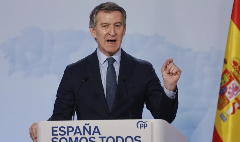 Feijóo asegura que con Sánchez « España no tiene Gobierno » y ofrece una alternativa en 2025 « sin amenazas ni chantajes » para « bajar los impuestos »