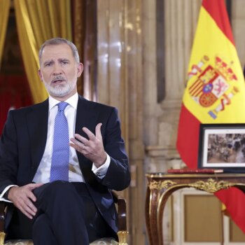 Felipe VI se centra en el "bien común": pide un "pacto de convivencia" y hace una "demanda de serenidad"