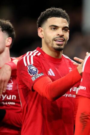 Nottingham Forest captain Morgan Gibbs-White