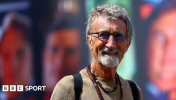 Eddie Jordan in the paddock in Monaco in May 2024