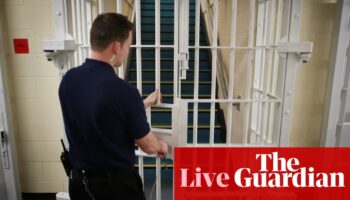 Four new prisons to be built but space could still run out, minister warns – UK politics live