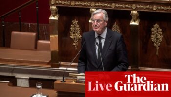 France at ‘turning point’ after no-confidence motion in government over budget, warns finance minister – live