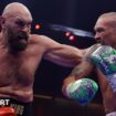 Tyson Fury looks dejected in the ring after losing his rematch to Oleksandr Usyk