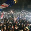 Georgia: Clashes outside parliament on third protest night