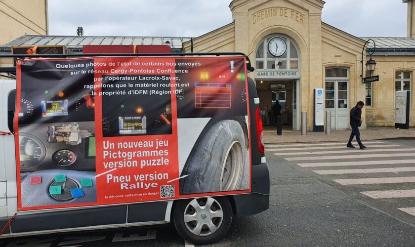 Grève des bus de Cergy-Pontoise : entre la direction et les chauffeurs, une intense guerre de communication