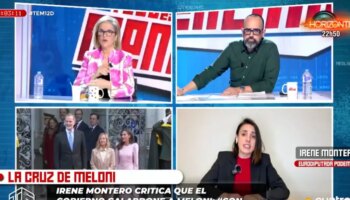 'Guerra' en directo y el «silencia ese micrófono» de Risto Mejide: Así ha sido la acalorada discusión entre Irene Montero y Pilar Rahola