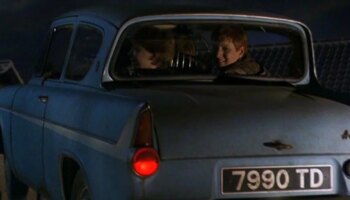 Harry Potter y la magia del Ford Anglia 105E