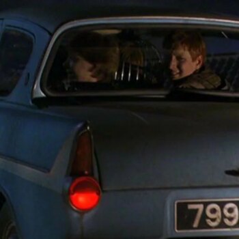 Harry Potter y la magia del Ford Anglia 105E