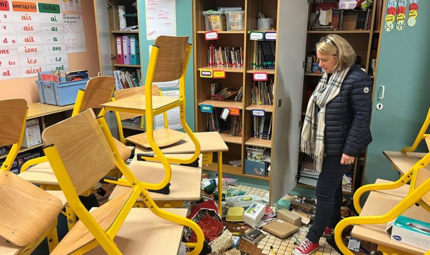 « Honteux » et « affligeant » : dix salles de classes sur douze vandalisées à l’école Daudet, à Beauvais