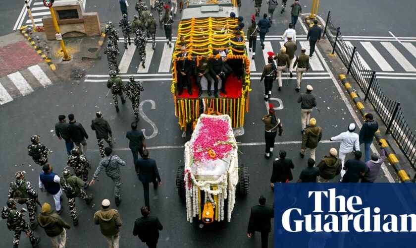 India mourns former PM Manmohan Singh with Delhi state funeral