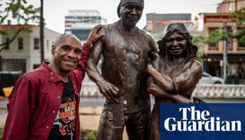 Indigenous Australian legends Archie Roach and Ruby Hunter’s son reacts to ‘beautiful moment’ of his parents immortalised in bronze