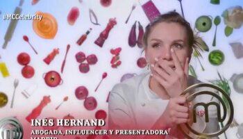 Inés Hernand, ganadora de 'Masterchef celebrity' gracias al «menú de la hambruna» de su abuela