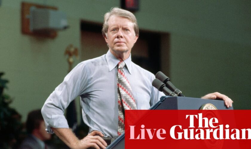 Jimmy Carter, former US president and tireless rights advocate, dies aged 100 – latest updates