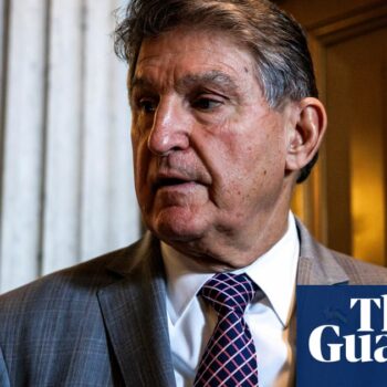 Joe Manchin warns Democratic party is ‘toxic’ as he steps down from US Senate