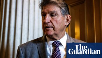 Joe Manchin warns Democratic party is ‘toxic’ as he steps down from US Senate