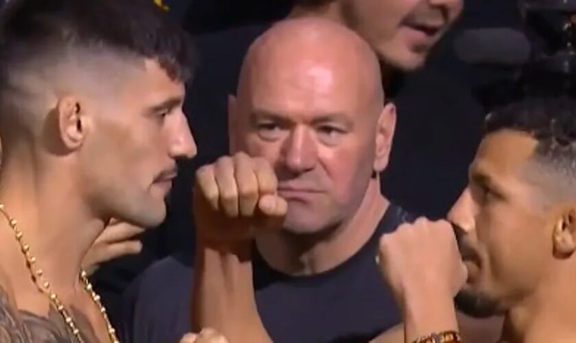 Joel Álvarez y Drakkar Klose, tenso cara a cara antes de pelear en el UFC Tampa