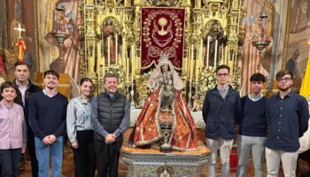 Jóvenes devotos de Valme se estrenan en Sevilla con su participación en la procesión Magna del 8 de diciembre