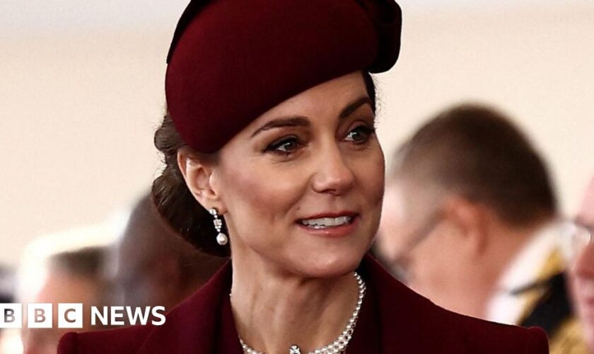 Kate's carol service message: You were by my side