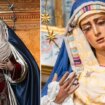 La Estrella y la Virgen de las Angustias de los Gitanos, de hebrea, para la Navidad