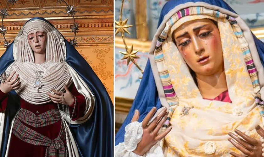 La Estrella y la Virgen de las Angustias de los Gitanos, de hebrea, para la Navidad