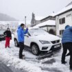 La Junta de Castilla y León envía un mensaje 'ES-ALERT' por las nevadas y el 112 atiende hasta el momento sólo un "par de avisos"