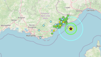 «La maison a tremblé», «un gros boum» : la Côte d’Azur secouée par un séisme de magnitude 4