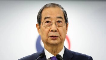 La oposición de Corea del Sur presenta moción para destituir al presidente interino Han Duck-soo