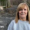 Landslide residents want to leave their homes