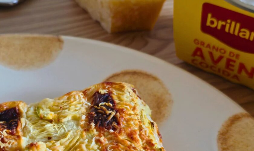 Lasaña de calabacín con bechamel de granos de avena Brillante