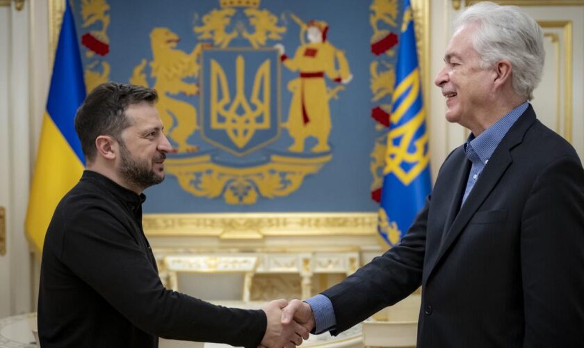 Le directeur de la CIA reçu par Zelensky à Kiev une dernière fois avant la fin de ses fonctions