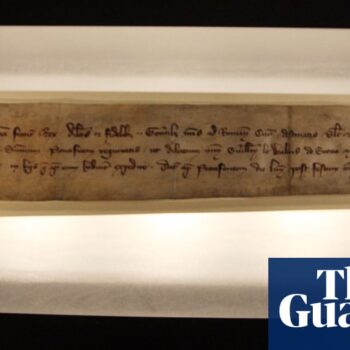 Letter from 1300 in support of Scottish hero William Wallace goes on display